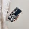 Aplicable para funda plegable pata de gallo OPPO Find N2 Flip, cadena colgante de flores, funda portátil de PC, funda protectora