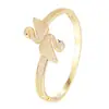 Pulsera Creativa de Cobre Puro para Pareja, Estilo de Celebridad de Internet a la Moda, Pulsera Abierta Minimalista, Venta Directa del Fabricante, Exclusivamente para Suministro Transfronterizo