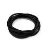 Cordón de cera coreano de 3.0 mm, cuerda de cera de poliéster con patrón de serpiente multicolor, material de tejido hecho a mano para pulseras y collares, resistente al desgaste