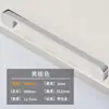 Manija de Mesita de Noche, Manija de Puerta de Armario de Dormitorio, Manija de Puerta Negra de Aleación de Aluminio, Manija Negra de Mueble de TV