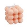 Atacado casa decoração simples ins Wind Net vermelho bolha forma mão presente fragrância vela cubo aromaterapia vela
