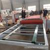 Revestimento de parede em couro macio e duro máquina de folheado de bolsa máquina de corte automático de filme folheado de madeira máquina de colagem plana máquina de colagem de filme para painel de parede de fundo