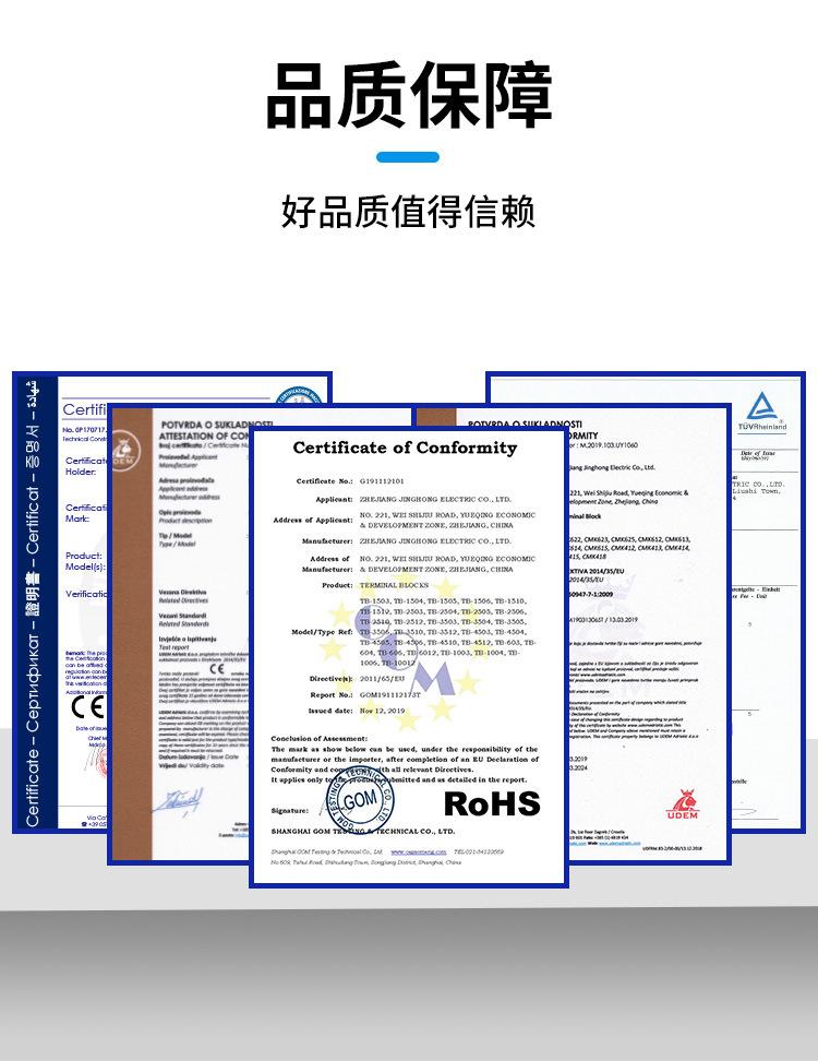 TBC活动式可拼接接线端子