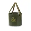Balde dobrável para atividades ao ar livre, suprimentos de camping, grande capacidade para armazenar água, lavar roupas e vegetais, bolsa para piquenique de camping, pesca, bacia dobrável