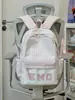 Moda Transfronteriza para Mujer 2026 Nuevo Estilo Coreano Mochila de Cuadros Bloque de Color Mochila Escolar para Estudiante Gran Capacidad Mochila Simple Versátil