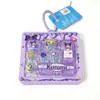 Llavero de Sanrio de dibujos animados de 14 teclas, lindo colgante para mochila, gadget para aliviar el estrés, juguete de descompresión para presionar con los dedos