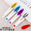 Tijeras de Coser, Origen y Suministro, Tijeras de Hilo de Seguridad Transparentes de Colores con Cubierta, Tijeras Multifuncionales para Punto de Cruz para el Hogar