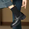 Botas de calcetín de punto con camelia, punta redonda, estilo retro coreano moderno, para mujer, Otoño/Invierno 2026, Botas adelgazantes, Botines versátiles de suela gruesa