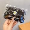 Diadema de Pulgar para Niños, Alta Elasticidad, Goma Elástica Trenzada, La Elasticidad del Bebé es Buena y No Daña el Cabello, Diadema de Dibujos Animados, Lindos Accesorios para el Cabello