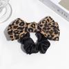 Estilo europeu e americano moda personalidade nicho design sentido arco leopardo faixa de cabelo primavera clipe retro all-match anel de cabelo acessórios para cabelo