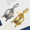 Llavero Personalizado Popular Transfronterizo de Animales Pequeños, Colgante Creativo de Hueso-Dragón para Bolso, Alto Valor Estético, Tendencia Moderna y Versátil
