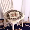 (Total) Tapetes para Mesa de Jantar e Cadeiras, Almofadas de Cadeira Antiderrapantes para Uso Doméstico em Jacarandá, Almofadas de Assento de Tecido em Forma de Ferradura, Removíveis e Laváveis, Espuma de Memória