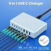 Cargador de Nitruro de Galio de 300W 20V5A Estación de Carga de Alta Potencia para Teléfono Móvil Tablet Laptop Computadora de Escritorio