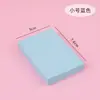 Anotações adesivas coloridas sem deixar resíduos, papel adesivo personalizável para recados, etiquetas indexadoras para estudantes, notas adesivas específicas para escritório, atacado