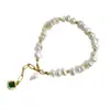 Pulsera de Perlas y Cuentas Transfronteriza de Amazon Estilo Nicho Diseño Moda Femenina Elegante Retro Personalizado Joyería de Mano