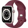 Correa de Silicona para Apple Watch Correa iWatch Deportiva Hebilla Mariposa Pulsera Adecuada para Correa de Apple Watch Correa de Silicona para Reloj
