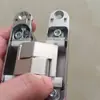 Bisagra tridimensional ajustable invisible para puertas de madera, puertas plegables, muebles y paneles de puertas de gabinetes del hogar