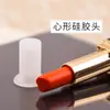 Molde de silicona casero para labiales diy 12.1mm molde simple de silicona agujero único soporte de cuatro agujeros anillo de aluminio pelador
