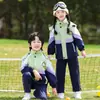Uniformes Escolares Primários, Uniformes de Turma, Uniformes de Jardim de Infância, Uniformes Escolares, Jaquetas, Roupas de Outono e Inverno, Fabricantes de Pedidos de Bordado Atacado Personalizado