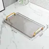 Estante de Almacenamiento para Tazas Secas y Platos de Lujo Ligero, Base Invertida para Tazas de Té y Vasos, para Tazas, Sala de Estar del Hogar