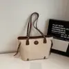 Bolsa Tote Versátil Transfronteriza para el Día a Día, Bolso de Moda Nuevo para Mujer, Bolso de Hombro Casual de Gran Capacidad, Bolso Grande para Mujer