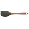 Espátula de Silicona para Hornear Herramientas de Cocina Pastel Postre Crema Espátula Mango de Madera Espátula Grande para Mantequilla Hogar