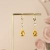 Pendientes largos con borlas y cuentas de estilo chino antiguo, accesorios para cheongsam, diseño Cuizhu, accesorios para Hanfu.