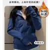 Jaqueta Suéter Casual Simples Versátil para Mulheres 2025 Primavera & Outono Novo Slim Yoga Wear Cardigan Top Esportivo Justo