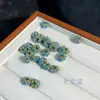 Nó de Flor de Pessegueiro Bobina Pura Feito à Mão Tecido Fio de Ouro Fio de Prata Pulseira Multicolorida Colar Cordão de Pulseira Acessórios Venda por Atacado
