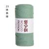 Hilo de algodón hueco 2mm grosor medio hilo de lino de algodón tejido a mano diy ganchillo sombrero hilo envolvente coreano redondo Hebra
