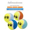 Pet Toy Ball Arremesso Tênis Pegada Padrão Dog Throwing Toy Teddy Corgi Toy Dog Boungeball
