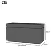 Caja de Flores de Acero Inoxidable para Exteriores Asiento Combinado Divisor Ranura Rectangular para Flores Patio Balcón Departamento de Ventas Caja para Plantar en la Calle