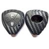 [Ventas Directas de Fábrica y Estilos Completos] Funda de Silicona para Llave con Patrón de Fibra de Carbono, Bolso para Llave Específico para Coche Transfronterizo
