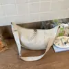 Nova Bolsa de Ombro Único Estilo Dumpling para Comércio Exterior Bolsa Transversal Versátil Casual Grande Capacidade Moda Outono e Inverno 2026 Bolsa Feminina Tendência