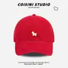 Boné de Baseball Bordado com Pônei Estilo Retrô Japonês para Homens e Mulheres, Estilo Coreano, Circunferência da Cabeça Grande, Emagrecimento Facial, Boné Bico de Pato para Casais, Casual e Versátil