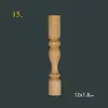 Armario de Vino de Madera Maciza Estilo Europeo, Puente, Pilar Pequeño, Valla de Calabaza, Pilar de Madera Decorativo tallado, Pilar Romano, Barandilla, Pilar de Gabinete