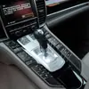 Adecuado para 10-16 Pa Panel de decoración de botón de ajuste de control central de fibra de carbono Lamela pegatina modificación de interior de coche