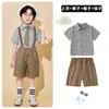 Disfraces de Actuación para Niños para el 1 de Junio, Camisas a Cuadros para Estudiantes de Primaria, Uniformes de Coro, Atuendos de Actuación, Disfraces de Baile para Foto de Graduación de Preescolar