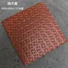 Ladrillo de ingeniería a prueba de humedad 300 cuadrado ladrillo cilíndrico rojo garaje patio anticongelante cocina absorbente mate baldosa para piso