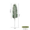 Plantas Verdes Artificiales, Hojas de Hierro, Hojas de Plástico de Palma Areca, Plantas Artificiales al por Mayor, Decoración de Interiores, Flores Artificiales, Hojas Verdes