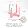 Suporte de Ferro para Tigela de Pet, Suporte de Ferro em Forma de Cruz, Suporte Integrado para Tigela de Pet, Suporte de Ferro Elevado para Proteger o Pescoço, Suporte Anti-Derramamento para Tigela de Comida de Gatos e Cachorros