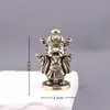 Latão Criativo Retro Riqueza Proprietário Ornamentos de Cobre Artesanato para Mesa de Escritório Móveis Domésticos
