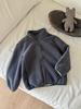 Chaqueta de Polar Gruesa con Forro de Polar para Niñas de Otoño e Invierno Chaqueta Interior de Polar para Niños Top para Uniforme Escolar