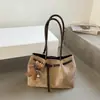 Bolso Tote Estilo Perezoso Nicho Coreano para Mujer Otoño 2026 Nuevo Llegada Gran Capacidad Retro para Viaje Diario Hombro Único Bolso para Debajo del Brazo