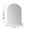 Soporte de Mesa Acrílico en Blanco 3D Tridimensional para Tarjetas de Mesa de Boda Escritas a Mano y Decoraciones de Sala de Estar