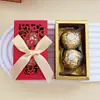 Caramelos de Chocolate Ferrero para Boda, Paquete T2, Producto Terminado con Azúcar, Caja de Regalo Hueca Estilo Europeo para Boda y Compromiso
