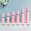Em Estoque 30ml 60ml Frasco Espumador de Mousse Rosa Fosco, Frasco Espumador para Sabonete Facial e Sabonete para as Mãos, Frasco Dosador para Pets