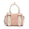 Bolsa Primavera e Verão 2025 Nova Bolsa Travesseiro de Textura Nicho Doce e Descolada Moda Cor Pura Grande Capacidade Transversal Bolsa Pequena