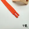 Cuerdas planas tejidas a mano de poliéster de colores, anchas y estrechas, cordones de ajuste, cordones de zapatos, cinturillas, cordones para sudaderas de algodón puro, al por mayor