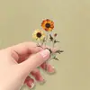 50 Pegatinas Transparentes de Plantas Secas, Materiales Florales Vintage de Bosque Otoñal para Diario, Pegatinas Decorativas Impermeables de Mascota